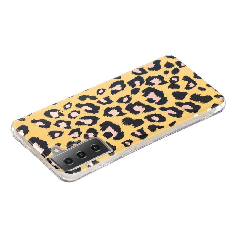 Etui Samsung Galaxy S21 5G Marmur W Stylu Lamparta