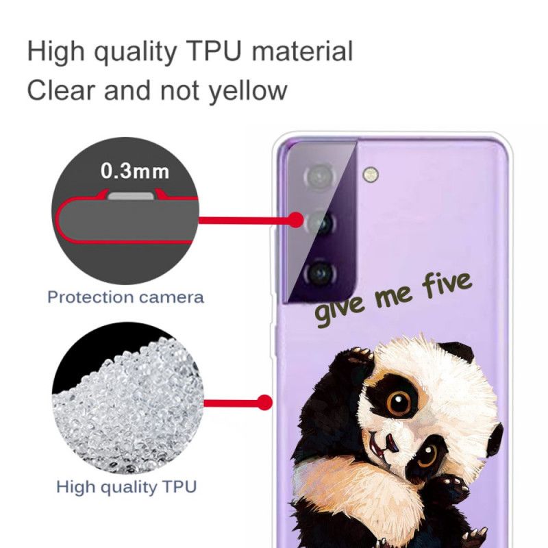 Etui Samsung Galaxy S21 5G Panda. Daj Mi Pięć