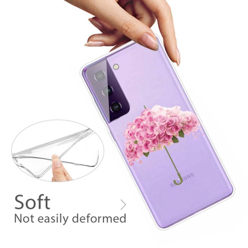 Etui Samsung Galaxy S21 5G Parasol W Różach