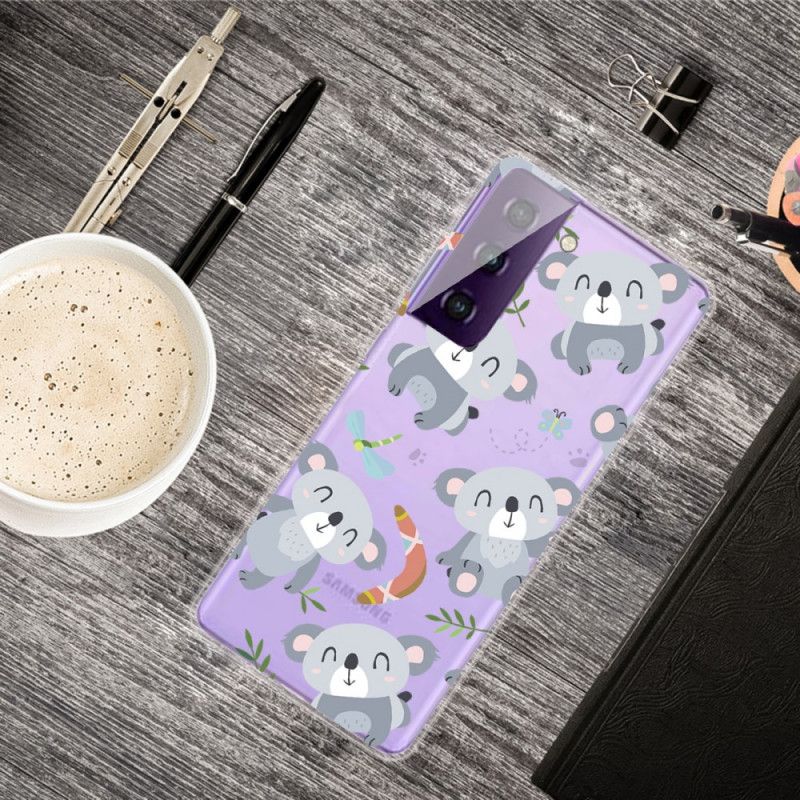 Etui Samsung Galaxy S21 5G Słodkie Koale