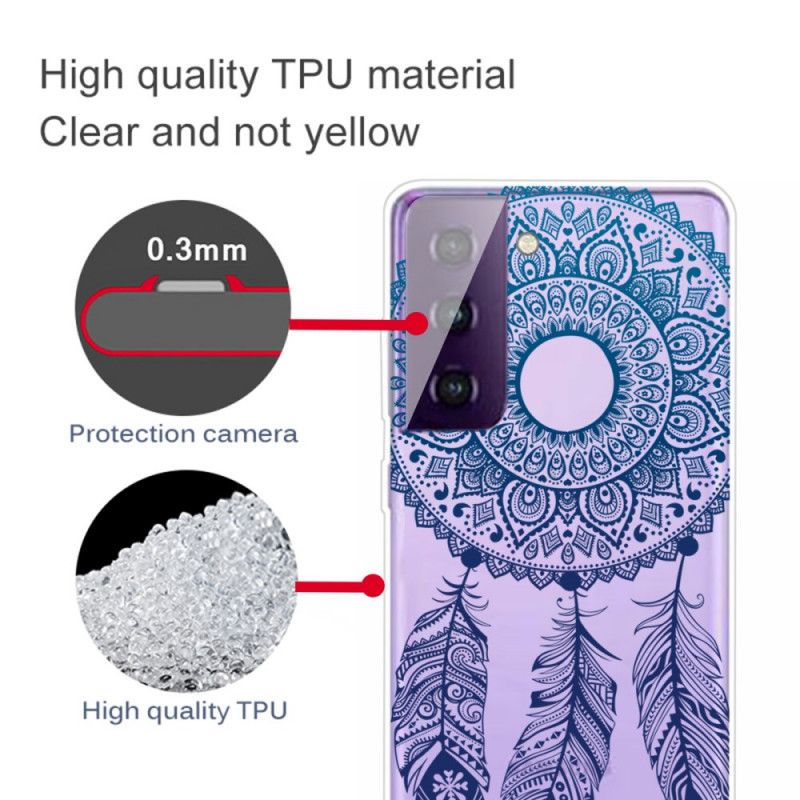 Etui Samsung Galaxy S21 5G Wyjątkowa Kwiatowa Mandala