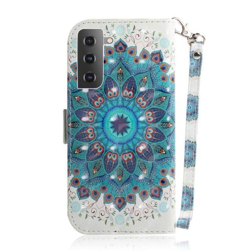 Obudowa Samsung Galaxy S21 5G Etui na Telefon Mistrzowska Mandala Ze Stringami