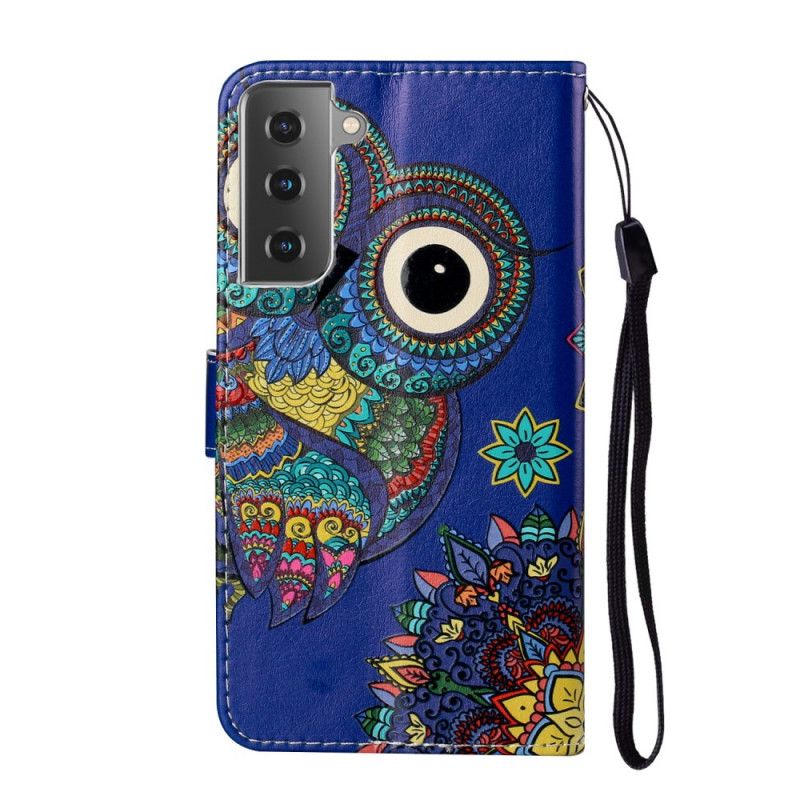 Obudowa Samsung Galaxy S21 5G Etui na Telefon Sowa W Mandali