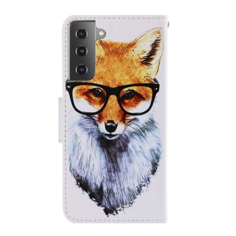 Pokrowce Samsung Galaxy S21 5G Nerd Fox Ze Stringami