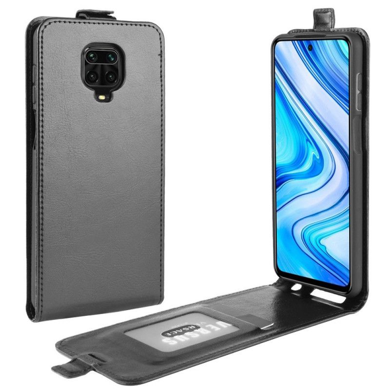 Etui Folio Xiaomi Redmi Note 9S / Note 9 Pro Biały Czarny Składany