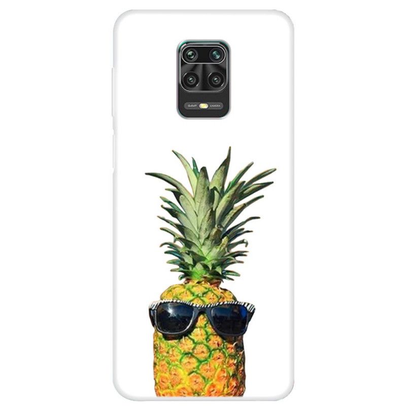 Etui Xiaomi Redmi Note 9S / Note 9 Pro Ananas W Okularach