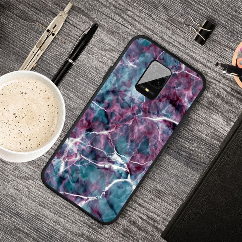 Etui Xiaomi Redmi Note 9S / Note 9 Pro Fioletowy Marmur Etui Ochronne