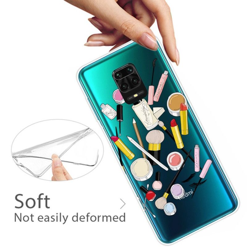 Etui Xiaomi Redmi Note 9S / Note 9 Pro Makijaż Górny Etui Ochronne