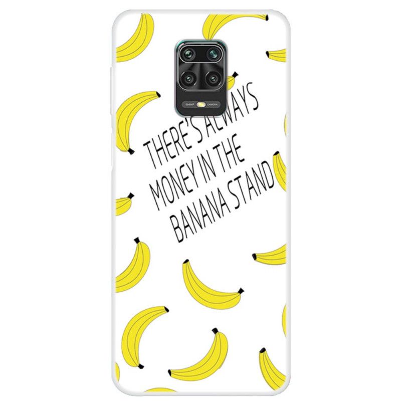 Etui Xiaomi Redmi Note 9S / Note 9 Pro Pieniądze Bananowe Etui Ochronne