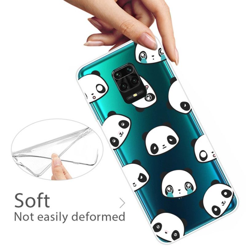 Etui Xiaomi Redmi Note 9S / Note 9 Pro Sentymentalne Pandy