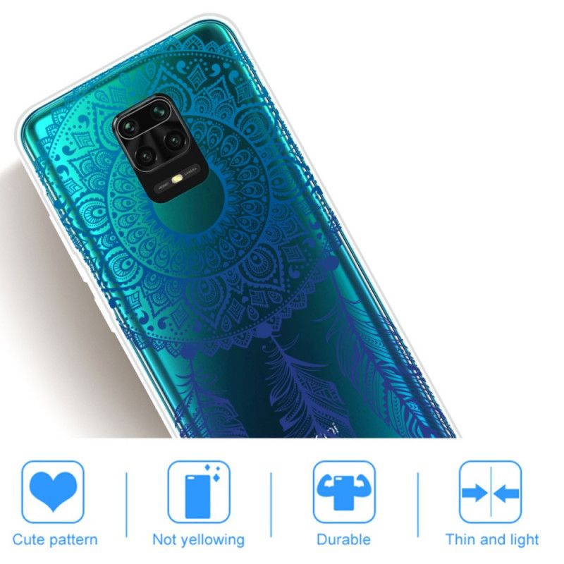 Etui Xiaomi Redmi Note 9S / Note 9 Pro Wyjątkowa Kwiatowa Mandala