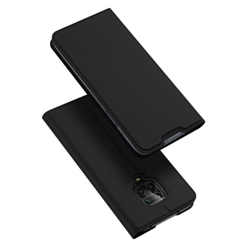 Flip Kotelot Xiaomi Redmi Note 9S / Note 9 Pro Granatowy Czarny Dux Ducis