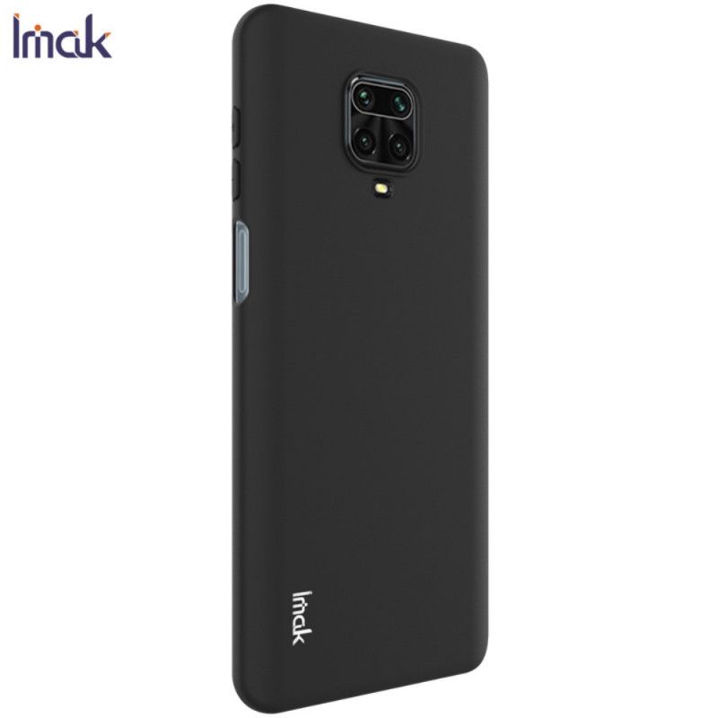 Futerały Xiaomi Redmi Note 9S / Note 9 Pro Granatowy Czarny Uc-1 Mata Silikonowa Imak