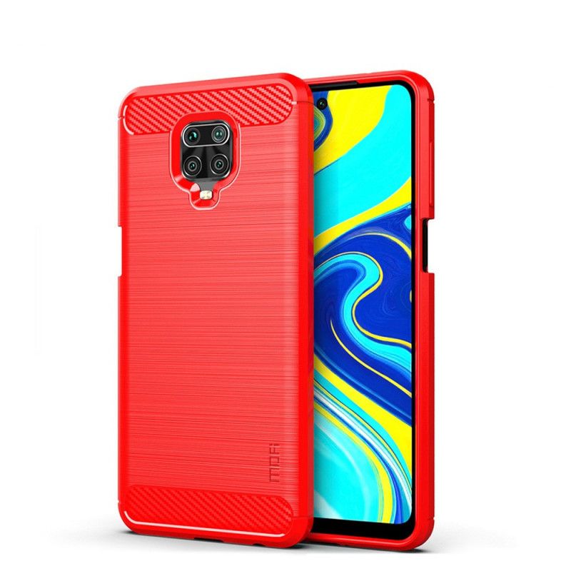 Futerały Xiaomi Redmi Note 9S / Note 9 Pro Szary Czarny Szczotkowana Mofi