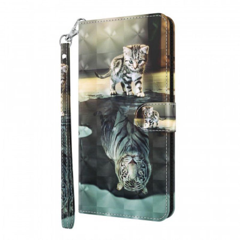 Etui Folio do Poco M4 Pro 5G Ernest Tygrys