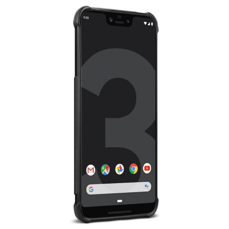 Etui Google Pixel 3 XL Szczotkowane Włókno Węglowe Imak