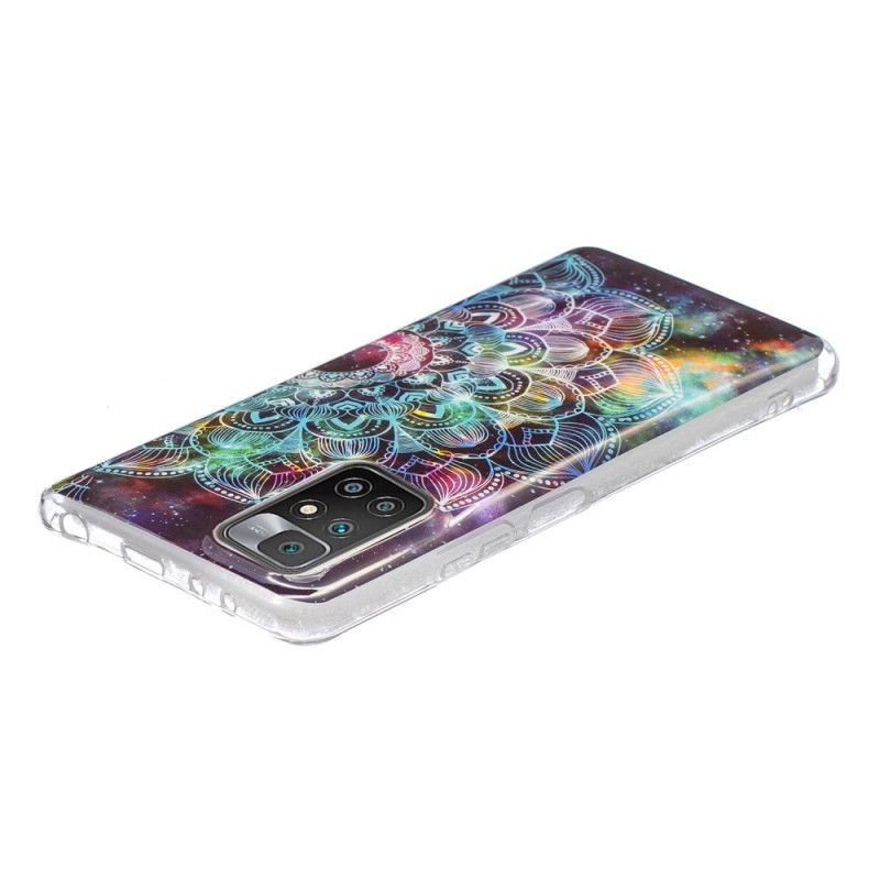 Etui Do Xiaomi Redmi 10 Kolorowa Mandala Fluorescencyjna