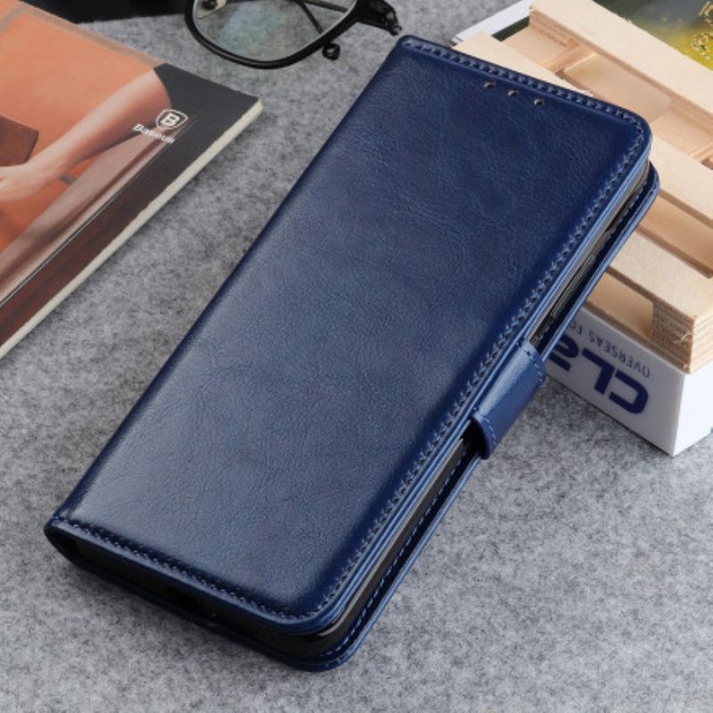 Etui Folio Xiaomi Redmi 10 Finezja Ze Sztucznej Skóry Etui Ochronne