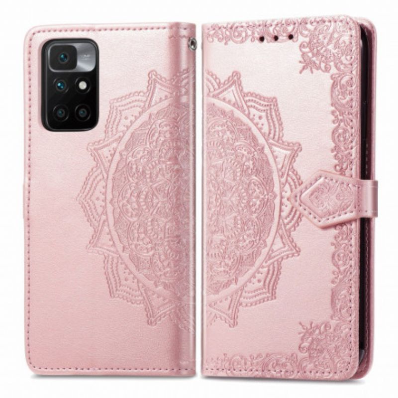 Etui Folio Xiaomi Redmi 10 Mandala Średniowiecze