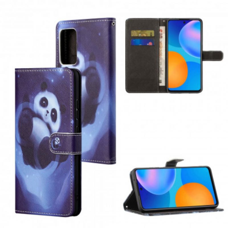 Etui Folio Xiaomi Redmi 10 Panda Space Strappy