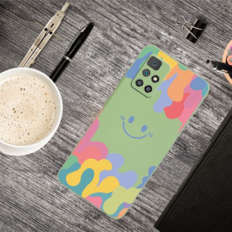 Etui Xiaomi Redmi 10 Uśmiechnięta Twarz