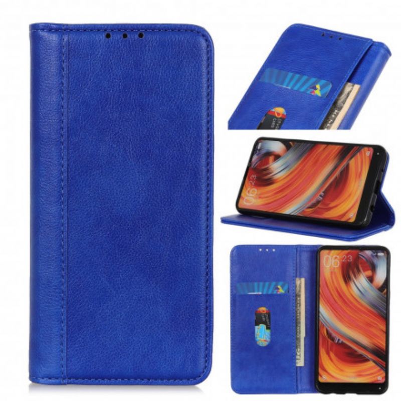 Flip Kotelot Xiaomi Redmi 10 Etui Na Telefon Elegance Split Liczi Skóra