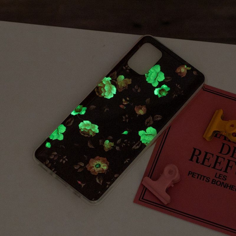 Futerały Xiaomi Redmi 10 Etui Na Telefon Fluorescencyjne Kwiaty