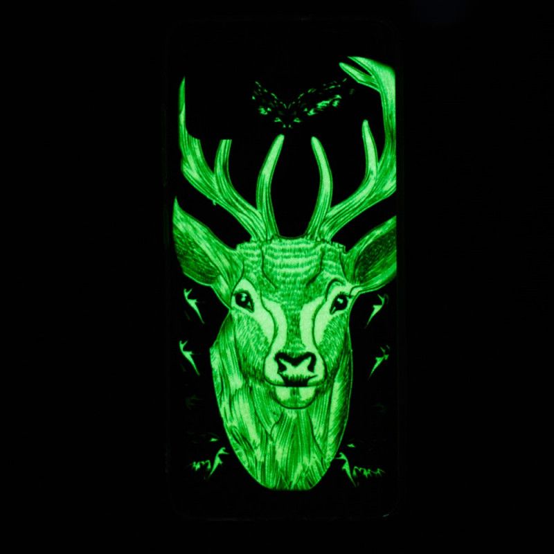 Futerały Xiaomi Redmi 10 Etui Na Telefon Majestic Fluorescencyjny Jeleń