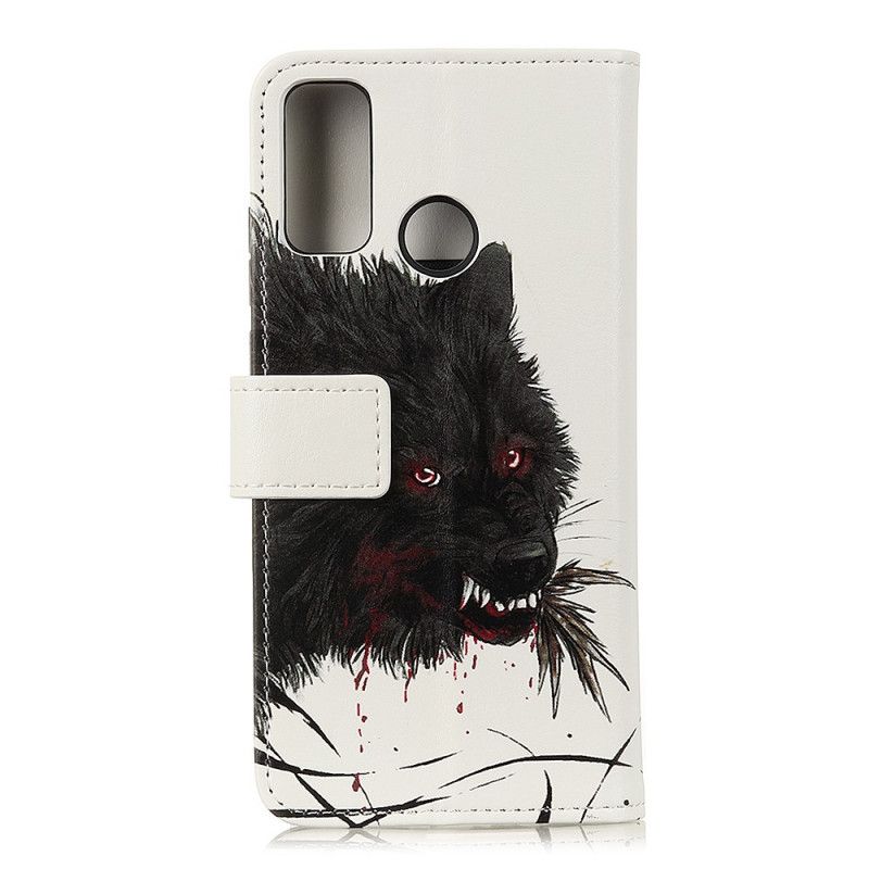 Etui Folio Oppo A53s Głodny Wilk Etui Ochronne