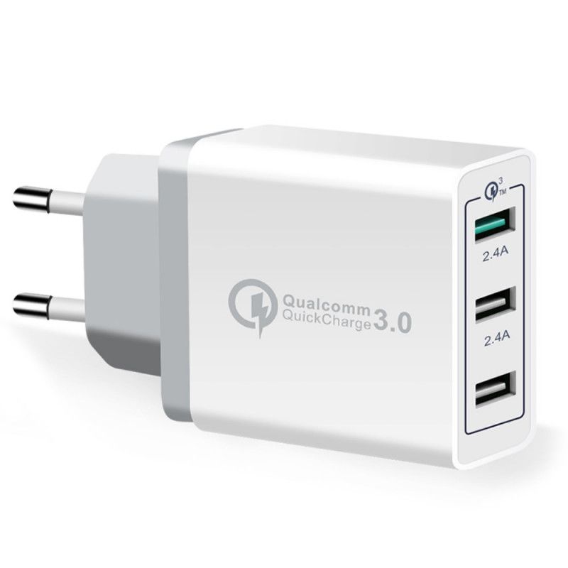 3-Portowa Szybka Ładowarka Usb