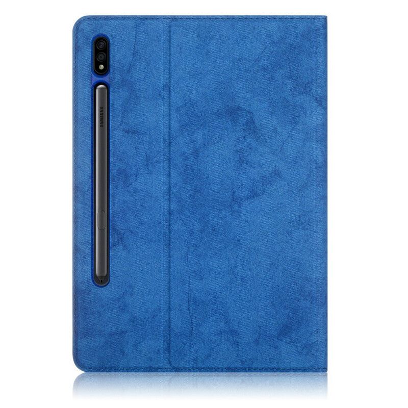 Case Samsung Galaxy Tab S7 Fe Etui Na Telefon Biznesowy Efekt Skóry