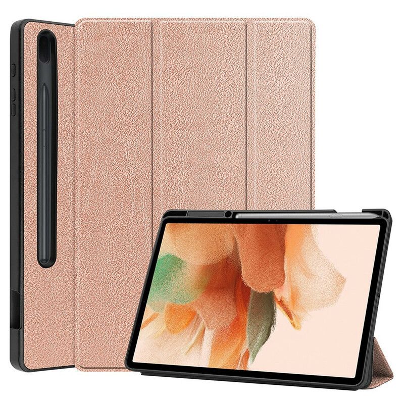 Inteligentny Futerał Samsung Galaxy Tab S7 Fe Tri Fold Pen Holder