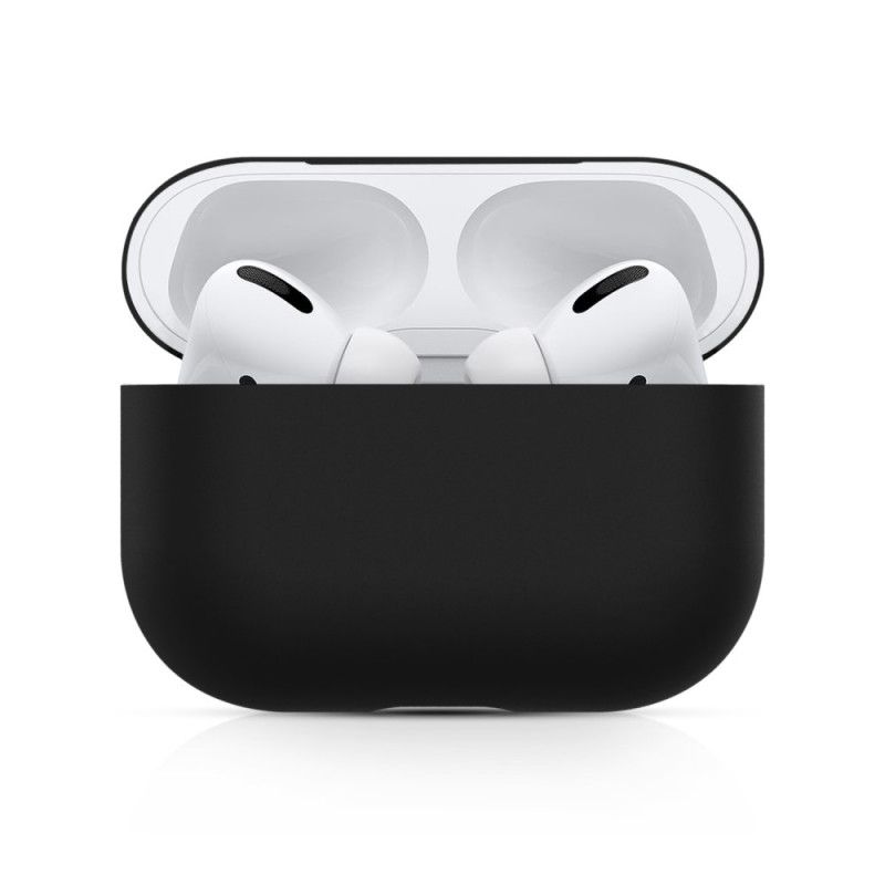 Etui AirPods Pro Biały Czarny Klasyczny Elastyczny Silikon Etui Ochronne