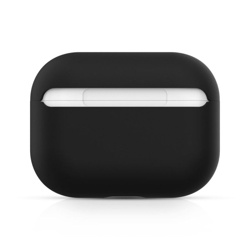 Etui AirPods Pro Biały Czarny Klasyczny Elastyczny Silikon Etui Ochronne