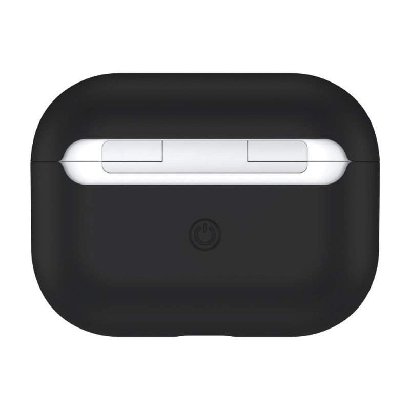 Etui AirPods Pro Biały Czarny Klasyczny Silikon