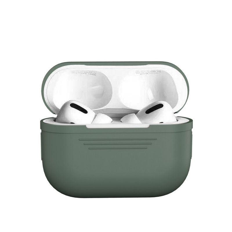 Etui AirPods Pro Biały Czarny Pojedynczy Elastyczny Silikon