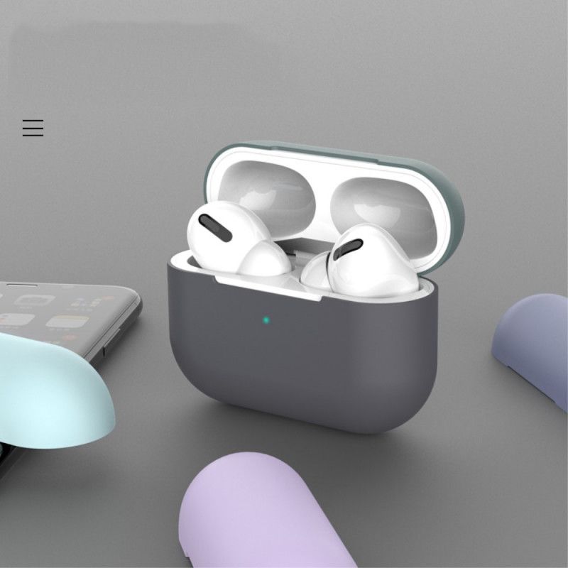 Etui AirPods Pro Biały Silikon Dwukolorowy