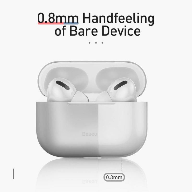 Etui AirPods Pro Czarny Żel Silikonowy Baseus