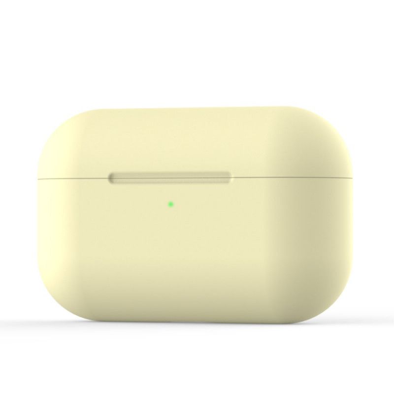 Futerały AirPods Pro Biały Czarny Etui na Telefon Niezwykle Prosty Silikon