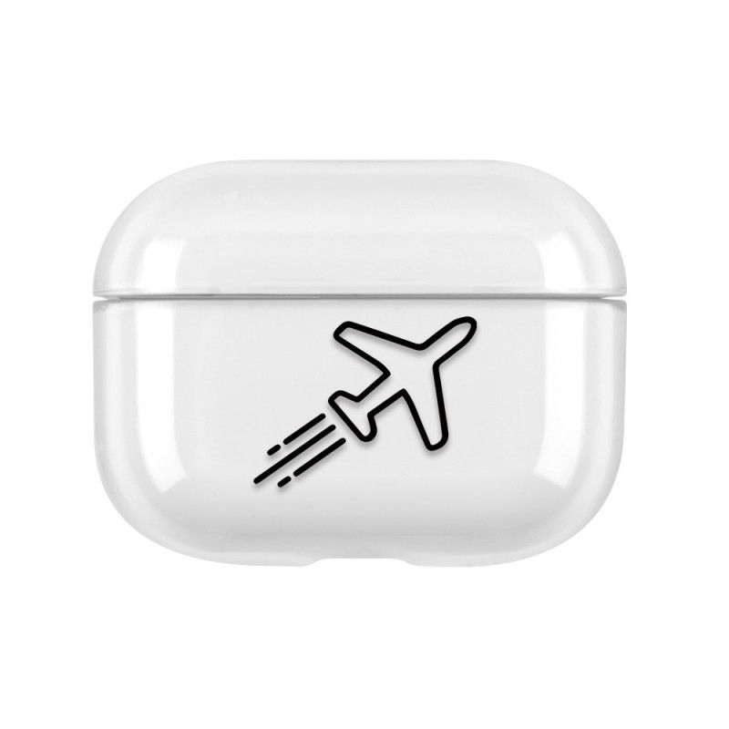 Futerały AirPods Pro Biały Czarny Etui na Telefon Przezroczysta Podróż