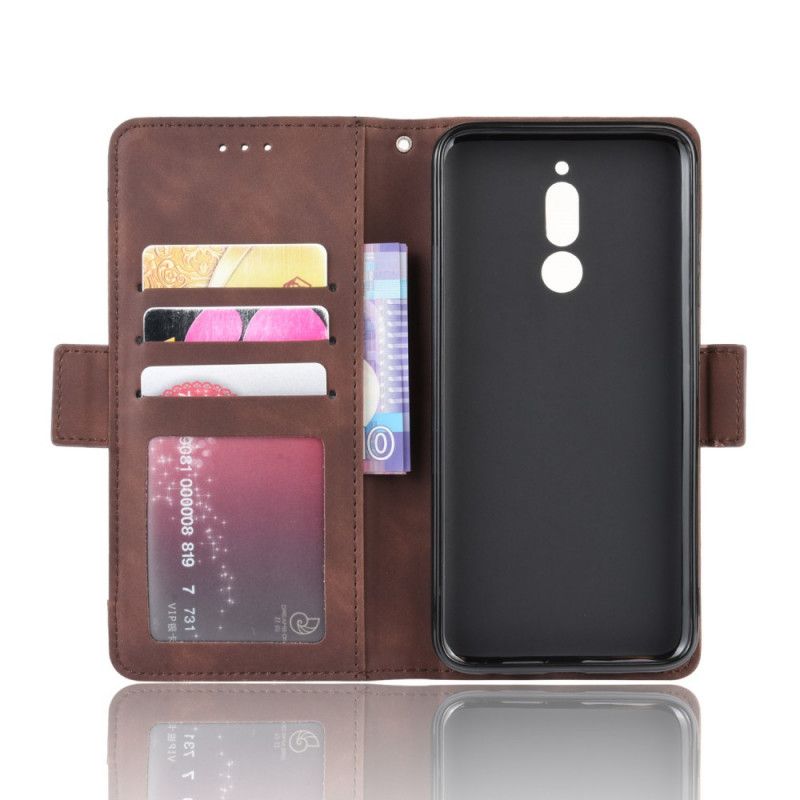 Etui Folio Xiaomi Redmi 8 Czerwony Czarny Multikarta Pierwszej Klasy