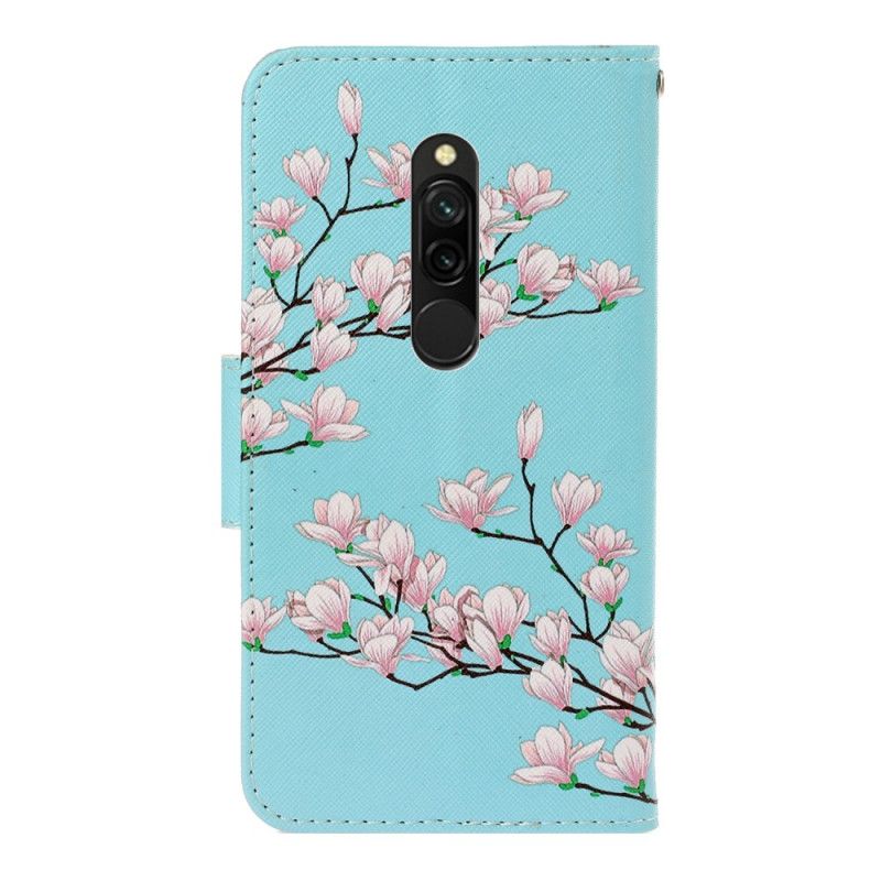 Etui Folio Xiaomi Redmi 8 Krzew W Stringach Etui Ochronne