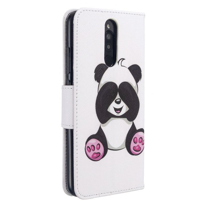 Etui Folio Xiaomi Redmi 8 Zabawna Panda