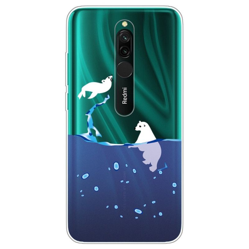 Etui Xiaomi Redmi 8 Gry Morskie