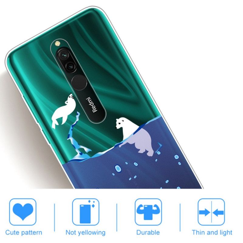 Etui Xiaomi Redmi 8 Gry Morskie