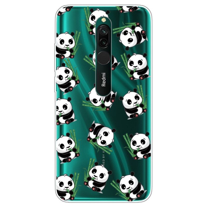 Etui Xiaomi Redmi 8 Małe Pandy