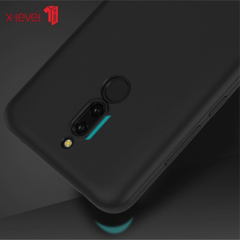 Futerały Xiaomi Redmi 8 Ciemnoczerwony Czarny Etui na Telefon Miękka Seria Strażników