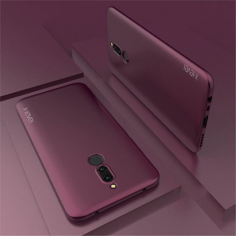 Futerały Xiaomi Redmi 8 Ciemnoczerwony Czarny Etui na Telefon Miękka Seria Strażników