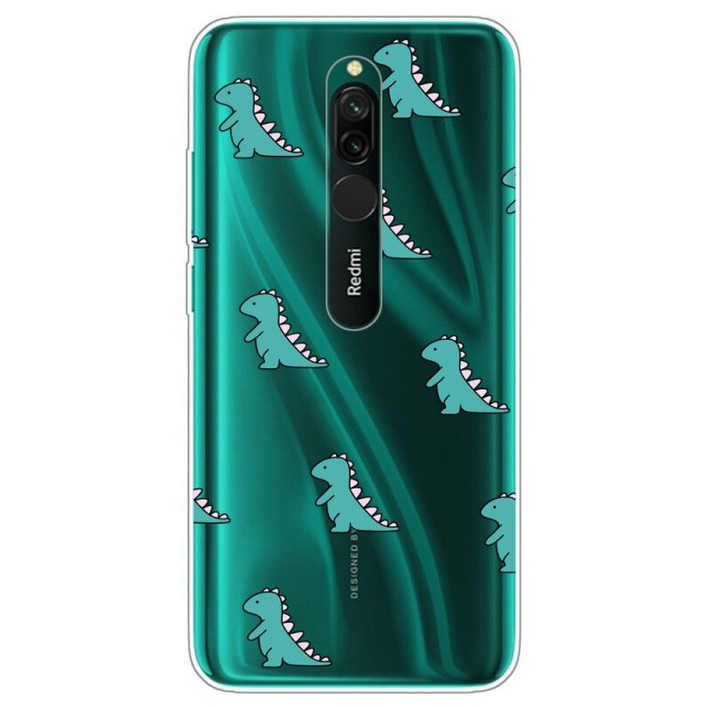 Futerały Xiaomi Redmi 8 Etui na Telefon Dinozaury