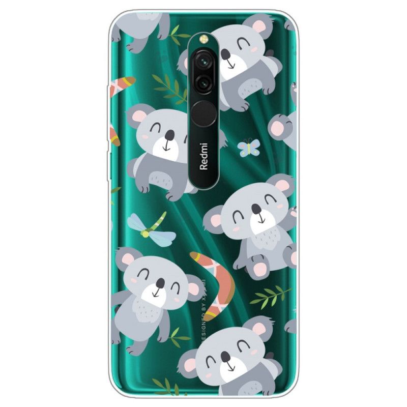 Futerały Xiaomi Redmi 8 Etui na Telefon Słodkie Koale